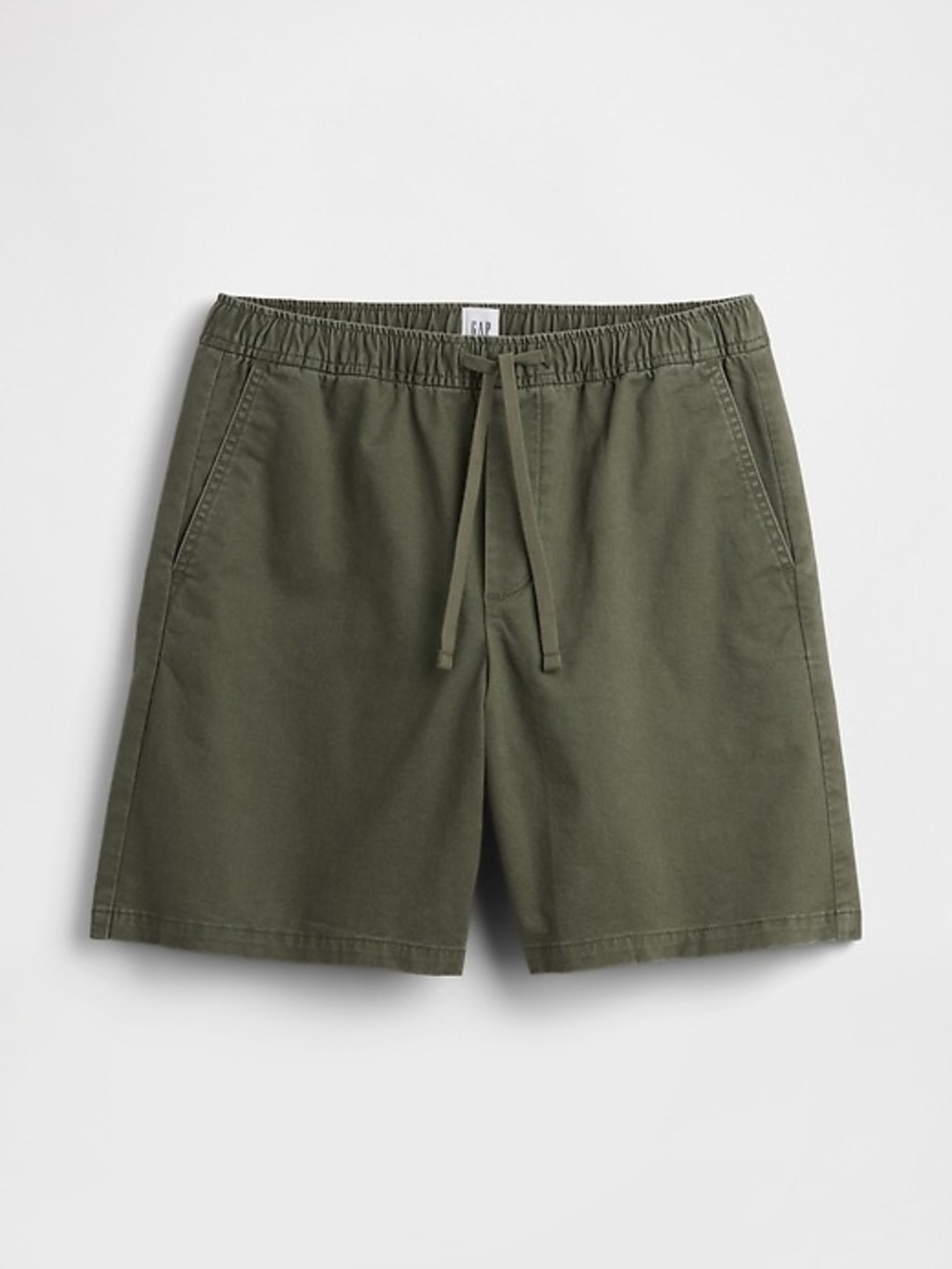 NWT GAP Men's 7" Easy Short Olive Green Size XL